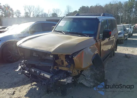 2024 Toyota Land Cruiser First Edition из США, поврежденный, VIN JTEABFAJ3RK007689